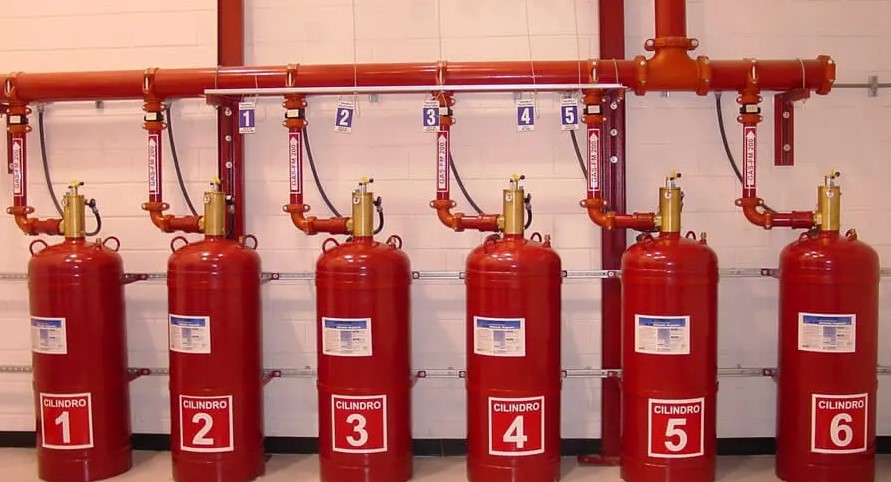 Gazlı Yangın Söndürme